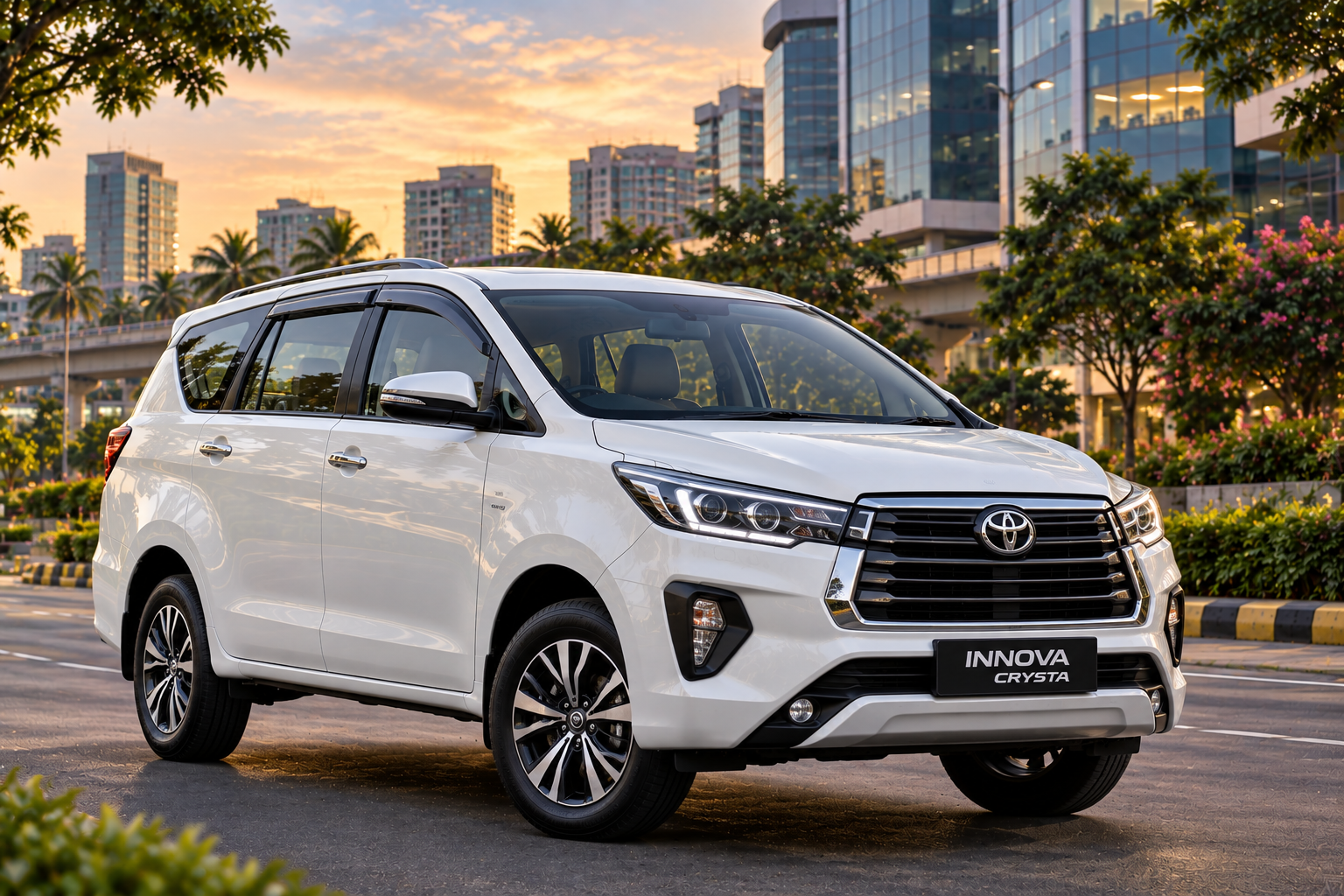 Toyota Innova Crysta Rental Bangalore