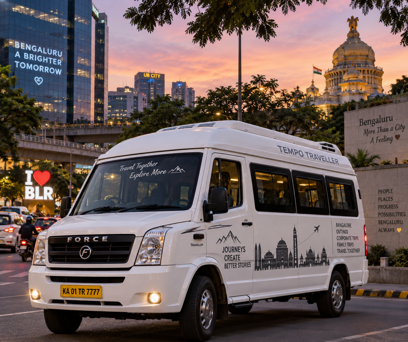 10 Seater Tempo Traveller Bangalore